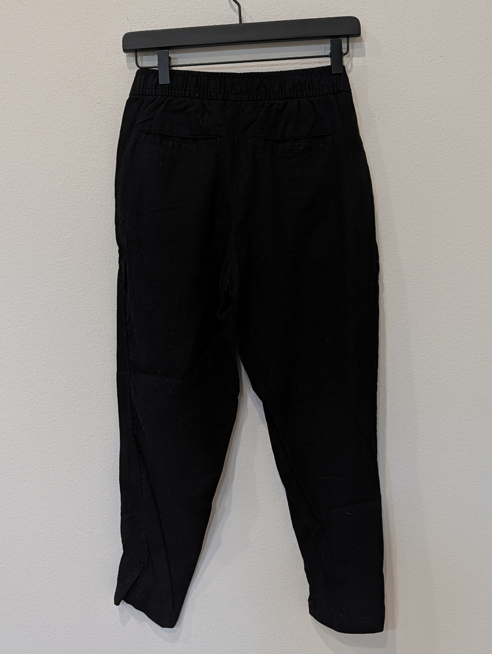 Linen Cropped Pants - Picture 6 of 11